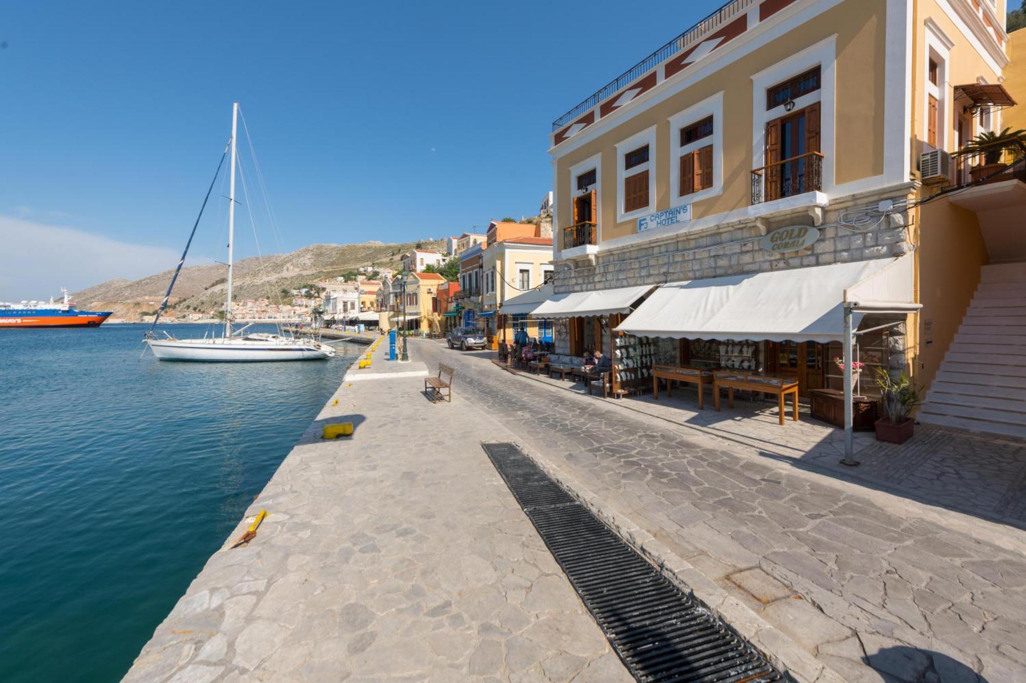 Elena Hotel Symi Bagian luar foto