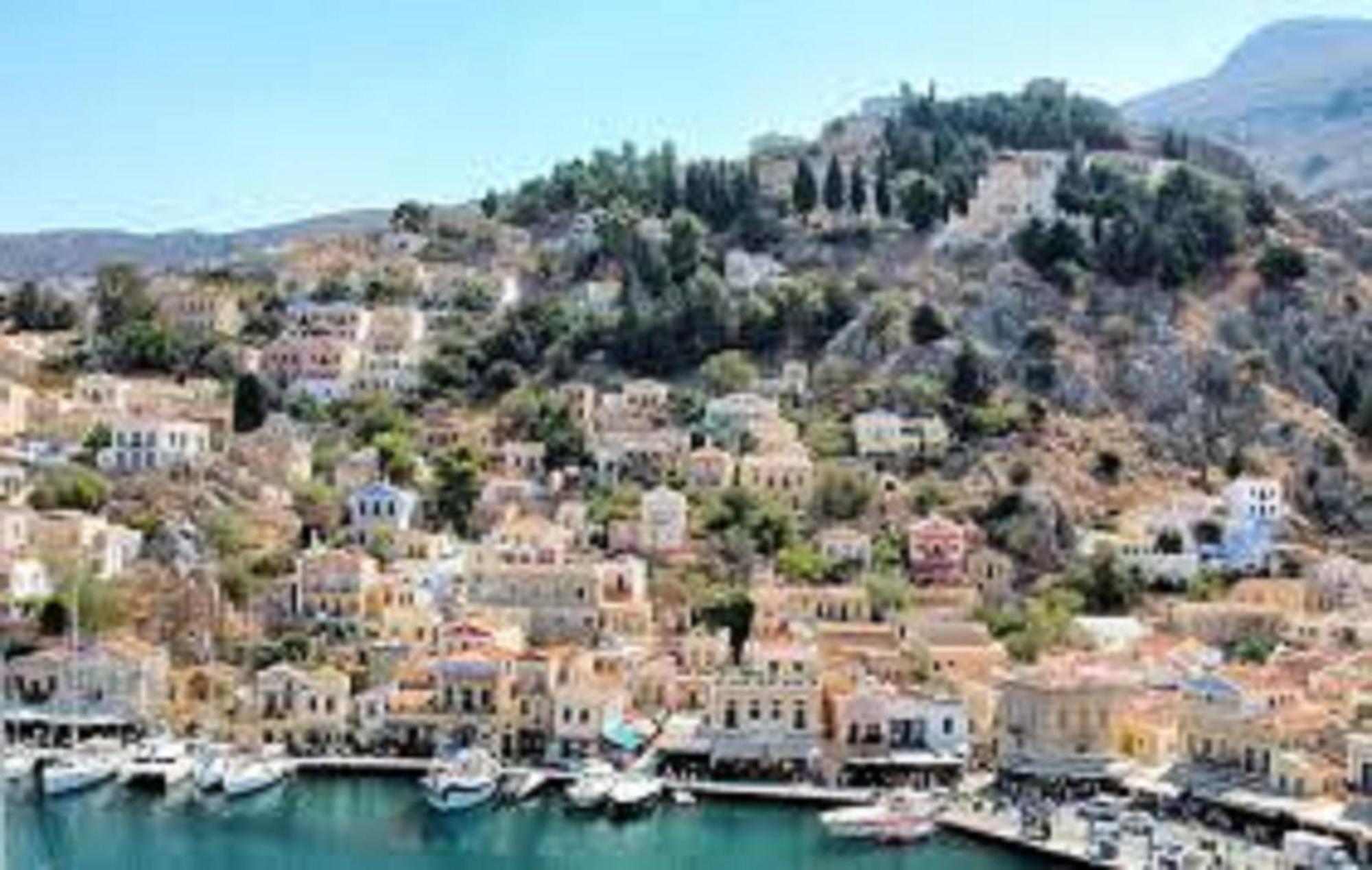 Elena Hotel Symi Bagian luar foto