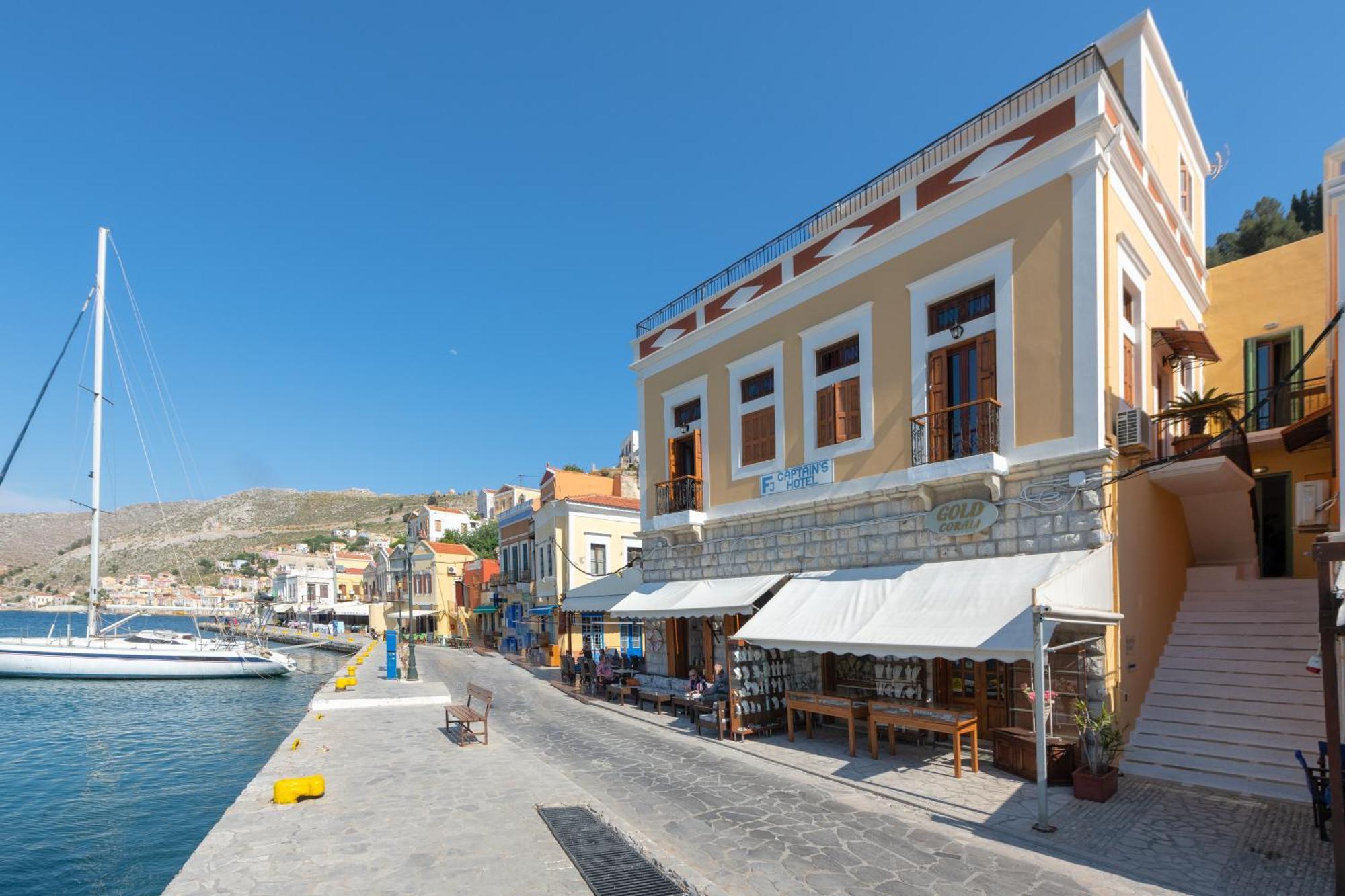 Elena Hotel Symi Bagian luar foto